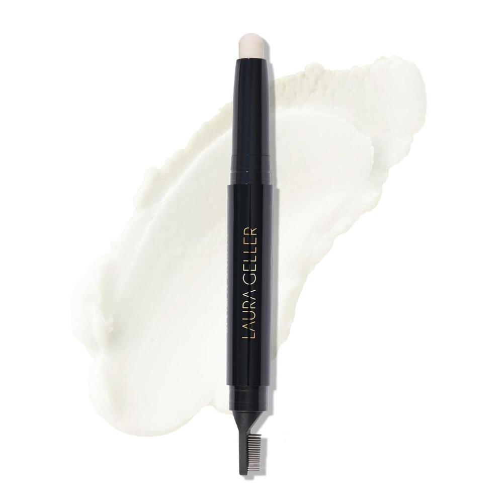 imageLAURA GELLER NEW YORK DefinenTame Brow Lifting Stick  Laminated Full Brows  Brow Wax 01 Clear 1 Count05 Clear