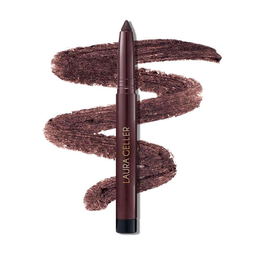 imageLAURA GELLER NEW YORK Kajal Longwear Kohl Eyeliner Pencil with Caffeine Smooth ampamp Blendable Makeup Deep Black11 Smoky Amethyst