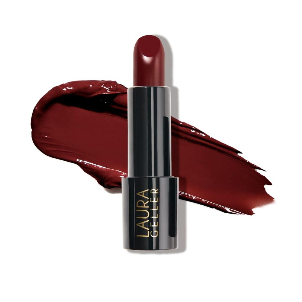 imageLAURA GELLER NEW YORK Modern Classic Cream Lipstick Trio  Mauve Majesty Real Rosy Novel NeutralBerry Bliss