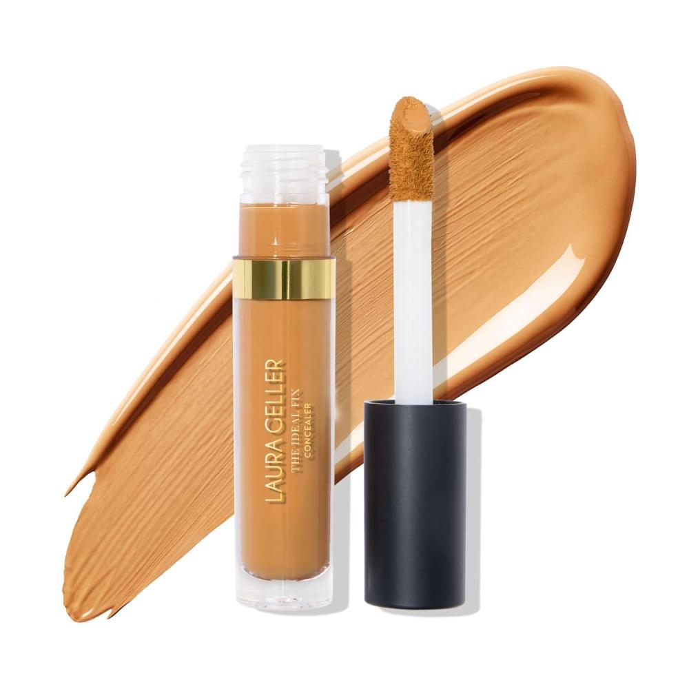 imageLAURA GELLER NEW YORK The Ideal Fix Concealer  Tan  Buildable Medium to Full Coverage Liquid Concealer  Covers Under Eye Dark Circles ampamp Blemishes  LongLasting05 Golden Medium