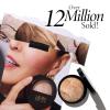 LAURA GELLER Baked Balance-n-Brighten Foundation with Retractable Airbrush Kabuki Brush Makeup Set, Medium (2 PC)