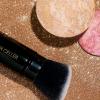 LAURA GELLER NEW YORK 40+ Club Blush-n-Balance 3pc Kit: Baked Balance-N-Brighten Color Correcting Foundation, Medium + Retractable Kabuki Brush + Baked Blush-N-Brighten, Tropic Hues(02 Fair + Tropic Hues)