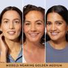 LAURA GELLER NEW YORK Baked Balance-n-Brighten Foundation with Kabuki Brush Makeup Set, Golden Medium(05 Golden Medium)