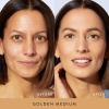 LAURA GELLER NEW YORK Baked Balance-n-Brighten Powder Foundation – Golden Medium and Spackle Super-Size Skin Perfecting Makeup Primer – Ethereal Rose Glow and Retractable Airbrush Kabuki Brush