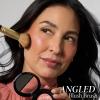 LAURA GELLER NEW YORK Baked Blush-n-Brighten Marbleized Blush + Angled Brush (03 Coral Cove, 47mm)(09 Beachy Horizon)
