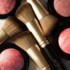LAURA GELLER NEW YORK Baked Blush-n-Brighten Marbleized Blush + Angled Brush (03 Coral Cove, 47mm)(10 Rose All Day)