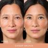 LAURA GELLER NEW YORK Baked Blush-n-Bronze Marbleized 2-in-1 Sculpting Bronzer Blush – Rose Bronze – Contour Face with a Radiant Flush(02 Ginger Bronze)