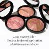 LAURA GELLER NEW YORK Baked Blush-n-Bronze Marbleized 2-in-1 Sculpting Bronzer Blush – Rose Bronze – Contour Face with a Radiant Flush(05 Berry Bronze)