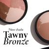 LAURA GELLER NEW YORK Baked Blush-n-Bronze Marbleized 2-in-1 Sculpting Bronzer Blush – Rose Bronze – Contour Face with a Radiant Flush(07 Tawny Bronze)