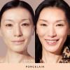 LAURA GELLER NEW YORK Baked Double Take Powder Foundation – Medium – Buildable Medium to Full Coverage – Matte Finish(01 Porcelain)