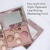 LAURA GELLER NEW YORK Baked Starter Kit – Full Coverage: Double Take Powder Foundation, Toffee and Best of the Best Face Palette and Retractable Angled Kabuki Brush
