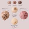 LAURA GELLER NEW YORK Baked Starter Kit: Baked Balance-n-Brighten Powder Foundation, Fair and Best of the Best Palette Blush Bronzer Highlighter Eyeshadow and Retractable Kabuki Brush