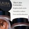 LAURA GELLER NEW YORK Cancel-n-Conceal Skin Perfector Brightening Dark Circle Concealer and Color Corrector, Light/Medium(Porcelain/Fair)