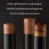 LAURA GELLER NEW YORK Italian Marble Blush Makeup Stick | Cream Finish Marbleized Blush for Cheeks, Apricot Spritz(04 Capri Coast)
