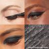 LAURA GELLER NEW YORK Kajal Longwear Kohl Eyeliner Pencil with Caffeine, Smooth & Blendable Makeup, Deep Black(03 Deep Charcoal)