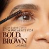 LAURA GELLER NEW YORK Kajal Longwear Mascara – Lengthening, Defining, Curling, Buildable Formula Eye Makeup – Innovative Curling Brush – 1 count(02 Brown)
