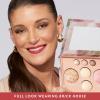 LAURA GELLER NEW YORK Own Your Age Kit: Best of the Best Palette + Jelly Balm Tinted Lip Color, Brick House + Retractable Angled Kabuki Brush