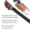 LAURA GELLER NEW YORK Retractable Black Kabuki Brush for Liquid, Cream and Powder Face Makeup With Aluminum Handle(03 Shadow Skills Brush Set)