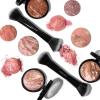 LAURA GELLER NEW YORK Retractable Black Kabuki Brush for Liquid, Cream and Powder Face Makeup With Aluminum Handle(09 Dual-Ended Blush + Bronzer Brush)