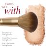 LAURA GELLER NEW YORK Retractable Black Kabuki Brush for Liquid, Cream and Powder Face Makeup With Aluminum Handle(11 Setting Powder Brush)