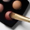 LAURA GELLER NEW YORK Retractable Black Kabuki Brush for Liquid, Cream and Powder Face Makeup With Aluminum Handle(14 Dual-Ended Eyeshadow Brush)