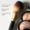 LAURA GELLER NEW YORK Retractable Black Kabuki Brush for Liquid, Cream and Powder Face Makeup With Aluminum Handle(Classic Bronzer Brush)