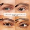 LAURA GELLER NEW YORK Sculpt-n-Stay Waterproof Brow Pencil & Gel- Taupe(Taupe)