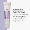 LAURA GELLER NEW YORK Spackle Skin-Perfecting Super-Size Makeup Primer – Diamond + Retractable Airbrush Kabuki Brush Duo
