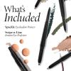LAURA GELLER NEW YORK Waterproof Eye Spackle Eyeshadow Primer + Swipe-n-Line Dual-Ended Eyeshadow and Eyeliner Stick, Earthy (Taupe-Green/Warm Green)