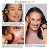 LAURA GELLER The Wonder Balm Heroes Kit (5PC) – Hydrating Beauty Balm for Face + Retractable Angled Kabuki Brush + Wonder Brush + Baked Balance-n-Brighten Foundation golden medium