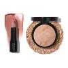 Baked Balance-n-Brighten Powder Foundation, Fair + Italian Marble Sheer Hydrating Lipstick, Al Fresco