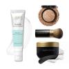LAURA GELLER Cold Cream Cleanser + Balance-n-Brighten, Medium + Spackle Hydrate + Airbrush Kabuki Brush