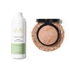 LAURA GELLER NEW YORK Baked Balance-n-Brighten Powder Foundation, Fair + Spackle Mist Boost with Cooling Aloe