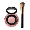 LAURA GELLER NEW YORK Baked Blush-n-Brighten Marbleized Blush + Angled Brush (03 Coral Cove, 47mm)(04 Ethereal Rose)
