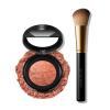 LAURA GELLER NEW YORK Baked Blush-n-Brighten Marbleized Blush + Angled Brush (03 Coral Cove, 47mm)(09 Beachy Horizon)