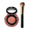 LAURA GELLER NEW YORK Baked Blush-n-Brighten Marbleized Blush + Angled Brush (03 Coral Cove, 47mm)(10 Rose All Day)