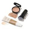 LAURA GELLER NEW YORK Everyday Routine Kit – Baked Balance-N-Brighten Color Correcting Powder Foundation, Tan + Retractable Angled Kabuki + Spackle Makeup Primer, Champagne Glow (3 PC)(02 Fair + Champagne Glow)