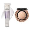 LAURA GELLER NEW YORK Illuminating Duo: Baked Balance-n-Glow Illuminating Foundation, Porcelain + Spackle Skin-Perfecting Makeup Primer, Diamond