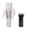 LAURA GELLER NEW YORK Spackle Skin-Perfecting Super-Size Makeup Primer – Diamond + Retractable Airbrush Kabuki Brush Duo