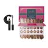 LAURA GELLER NEW YORK The Delectables Earthy Essentials Baked Eyeshadow Palette | 14 Pigmented Eyeshadows Blendable Natural Look(09 Delectable Delights Shimmer-Finish)