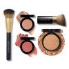 LAURA GELLER The Wonder Balm Heroes Kit (5PC) – Hydrating Beauty Balm for Face + Retractable Angled Kabuki Brush + Wonder Brush + Baked Balance-n-Brighten Foundation golden medium