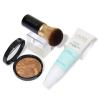 LAURA GELLER NEW YORK Laura’s Must-Haves Kit 3pc: Baked Balance-n-Brighten Powder Foundation, Tan + Spackle Skin Perfecting Makeup Primer, Hydrate + Airbrush Round Kabuki Brush(06 Sand)