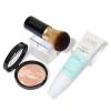 LAURA GELLER NEW YORK Laura’s Must-Haves Kit 3pc: Baked Balance-n-Brighten Powder Foundation, Tan + Spackle Skin Perfecting Makeup Primer, Hydrate + Airbrush Round Kabuki Brush(01 Porcelain)