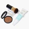 LAURA GELLER NEW YORK Laura’s Must-Haves Kit 3pc: Baked Balance-n-Brighten Powder Foundation, Tan + Spackle Skin Perfecting Makeup Primer, Hydrate + Airbrush Round Kabuki Brush(08 Deep)